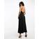 Vila Satin Cowl Neck Maxi Dress - Black