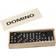 Shein 28pcs/set Wooden Black Dominoes Games Set Portable Desktop Game Travel Party Play Props Resespel