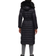 River Island Belted Padded Longline Coat - Black