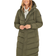 Tog24 Raleigh Womens Long Insulated Jacket - Khaki