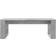 vidaXL 823362 Concrete Grey Soffbord 35x102cm