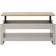 GFW Lancaster Lift Top Grey/Natural Coffee Table 47x105cm