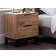 Julian Bowen Bali Brown Bedside Table 40x45cm