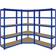 Monster Racking B01CD1JSG0 Blue Estantería 90x180cm