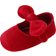 Shein Baby Girl Soft Bottom Shoes, Red Flat Shoes, Popular Red Shoes For Toddler Girls