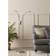 Groundwork Hudson Silver Gulvlampe 135cm