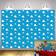 Binqoo Cartoon Blue Sky White Clouds Backdrop