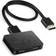 INF DS-OZF21-11D HDMI - 2xHDMI 1.4/USB C Splitter M-F