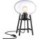 FDB Møbler U4 Hiti Black Oak Bordslampa 39.6cm