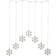 Star Trading Decy Snow Flake Transparent Lampada a Corda 47 Lampade