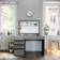 Vicco Sherry Gray Dressing Table 55x120cm