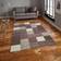 Think Rugs Brooklyn Beige/Purple Purple, Beige 120 x 170cm