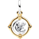 Pandora Disney Mickey Mouse & Minnie Mouse Two Tone Spinning Moon Dangle Charm - Gold/Silver/Blue