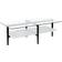 Blue Elephant Otto Clear/Black Coffee Table 55.9x119.4cm