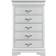 Glory Furniture Lorana White Chest of Drawer 31x48"