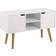 AC Design Furniture Mariela Natural/White TV Bench 96x61.5cm