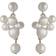 Pernille Corydon Treasure Earrings - Silver/Pearls