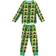 Småfolk Kid's Patterned Pajamas With Excavators - Green