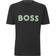 HUGO BOSS Mesh Logo Regular Fit T-shirt - Dark Grey