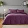 Dunelm Soft & Cosy Duvet Cover Purple (200x200cm)