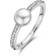 Ti Sento Ring - Silver/Transparent