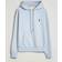 Ami Paris Heart Logo Hoodie Heather Blue