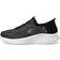 Skechers Herr PRO träningsskor, Black Mesh/Gray Trim, UK, Svart nät grå trim, 41.5