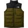 The North Face Kid's Circular Vest - Forest Olive/Tnf Black