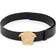 Versace La Medusa Greca Leather Belt 4cm - Black/Gold