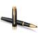 Parker IM Rollerball Pen Black Lacquer with Gold Trim