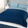 Brentfords Plain Duvet Cover Blue (198x138cm)