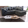 Furniture 786 Vortex Grey Sofa 212cm 2pcs