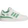 adidas Kid's Forum Low CL Shoes - Cloud White/Preloved Green/Preloved Green