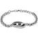 Diesel Bracelet STEEL DX1469040 Acier inoxydable, Émail Argenté