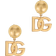 Dolce & Gabbana Clip On Earrings with DG Logo - Gold