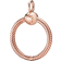 Pandora Moments Small O Pendant - Rose Gold