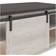 Ashley Dorrinson Casual Cocktail White/Brown Coffee Table 23.5x42"