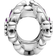 Pandora Daisy Charm - Silver/Purple/Transparent