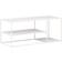 Venture Design Steel White Couchtisch 50x120cm