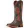 Ariat Frontier Farrah Western Boot W - Chocolate Floral Emboss