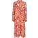 Liberté Women's dress Maggie - Orange Pink Flower