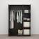 Ikea Rakkestad Black/Brown Kleiderschrank 117x176cm