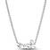 Pandora Handwritten Love Necklace - Silver/Transparent