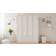 EVUHOME Marie Gold/White Wardrobe 140x210cm