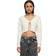Urban Classics Damen Strickjacke Tied Cropped Feather Cardigan whitesand