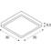 SLV Ainos White Takplafond 30cm