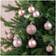 Decoris Baubles Blush Pink Weihnachtsbaumschmuck 6cm 30Stk.