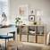 IKEA Kallax Eicheneff Wlas Oak Hyllsystem 76.5x146.5cm