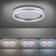 Paul Neuhaus Q-VITO Stainless Steel Ceiling Flush Light ∅ 40cm