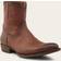 Frye Men's Austin Inside zip Boots Cognac Leather